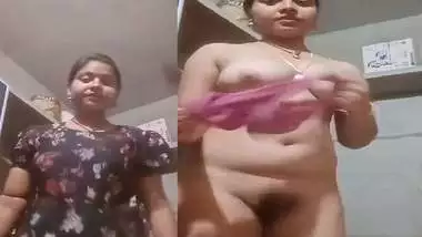 Petite village girl nude show with hairy pussy tempting