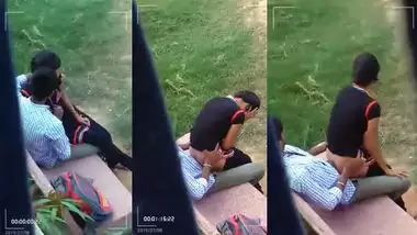 380px x 214px - Indian Girl Frolics With Sex Lover In The Park Being Filmed By A Voyeur  indian sex tube